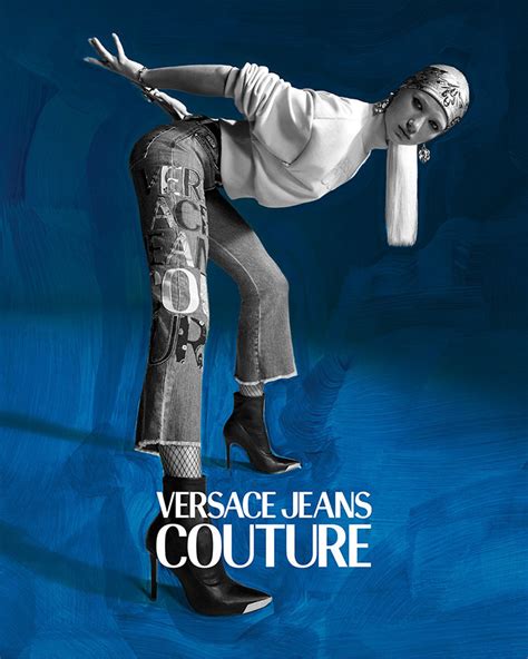 versace jeans ad campaign|VERSACE JEANS COUTURE SPRING.